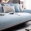 New Ice Silk Sofa Cushion Summer Non-Slip Mat Seat Cushion Simple Modern Cool Sofa Cover Cloth Towel