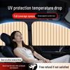 Automotive Sunshade Curtain - Sun Protection & Privacy for Car Windows and Safety Seats