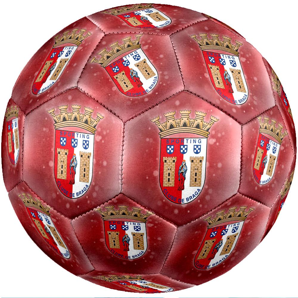 Ballon de Football Braga FC Taille 5 Standard Durable pour Entraînement et Matchs Sports d'Extérieur pour Adultes