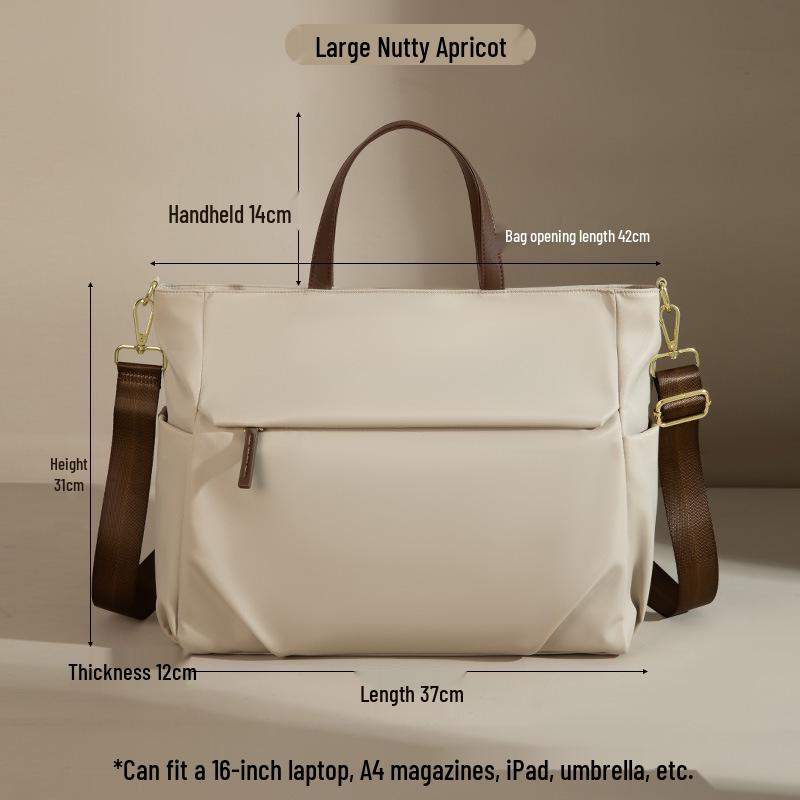 Women's 15.6" Laptop Tote Bag - Large Capacity Shoulder & Crossbody Handbag