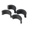 Bike Grip Spacers Flexible Rubber Materials Weatherproofed Anti Vibration Pad for Enhances Cycling Stability