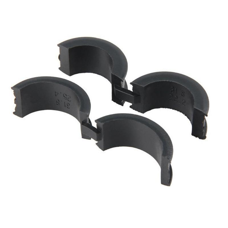 Bike Grip Spacers Flexible Rubber Materials Weatherproofed Anti Vibration Pad for Enhances Cycling Stability