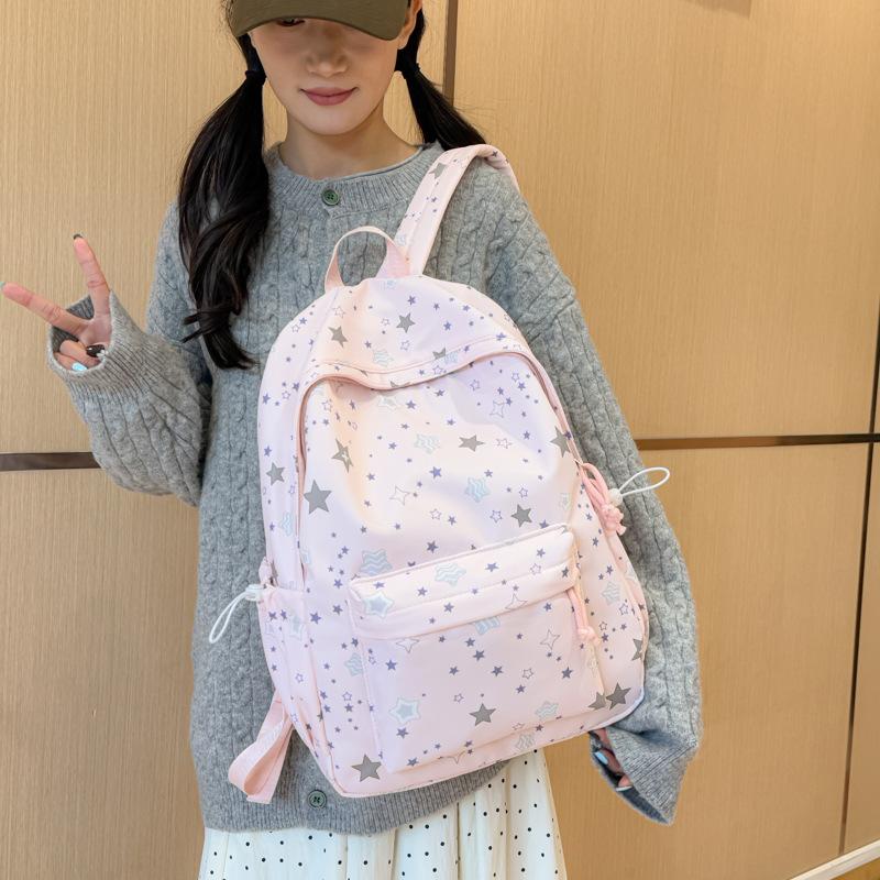 Schoolbag schoolbag girl cute niche backpack female junior high school college student dopamine high value versatile student backpack