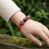 Simulation Fruit Beaded Bracelet Colorful Beads Summer Bohemian Jewelry  Girls Wear