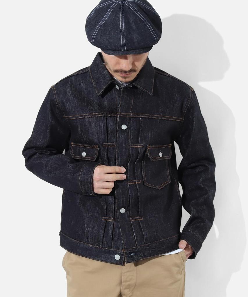 KOJIMA GENES 23oz Selvedge Denimjacke Typ 2 RNB-5072