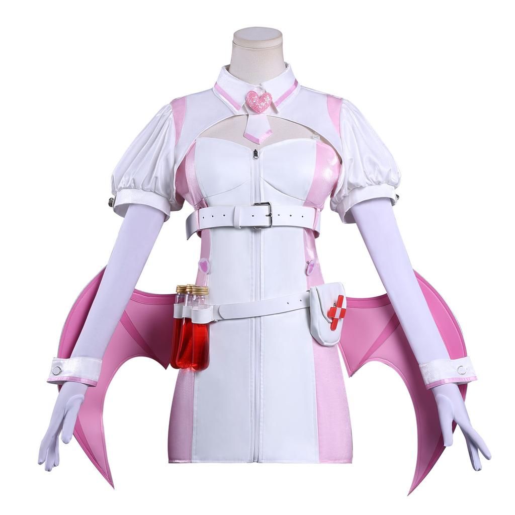 Muse Dash Anime Games Cosplay Costume Nocturne Bloodheir Buro Cosplay Outfit Full Set for Women