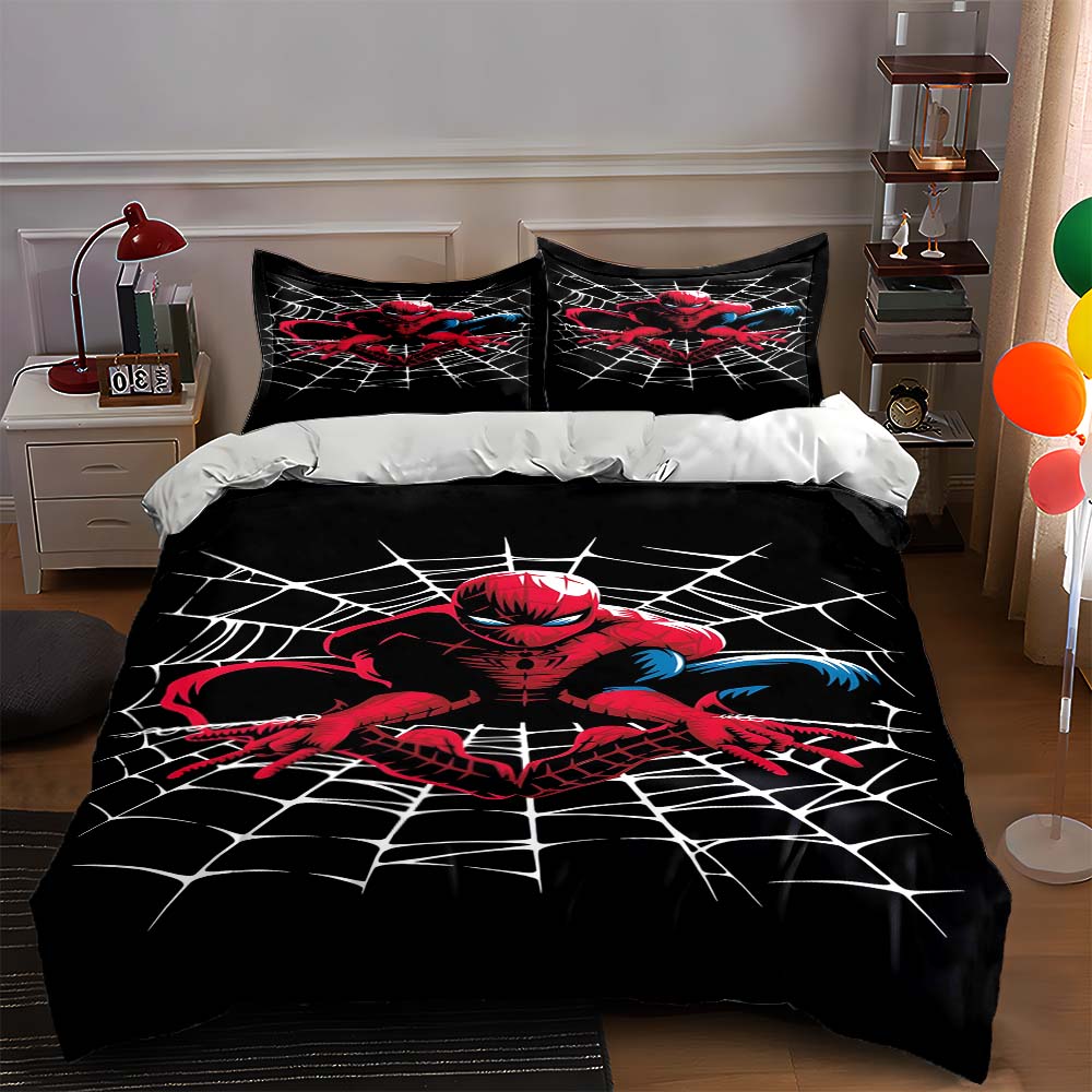 

Spider, web, black. Bedding Duvet cover sets Duvet covers Pillowcases gifts (1 * Duvet Cover 2 * Pillowcases, without duvet insert) 135x200cm