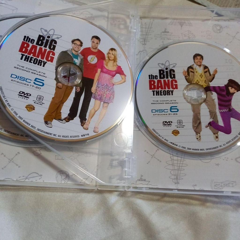 [USED] DVD the Big Bang Theory 6-disc set
