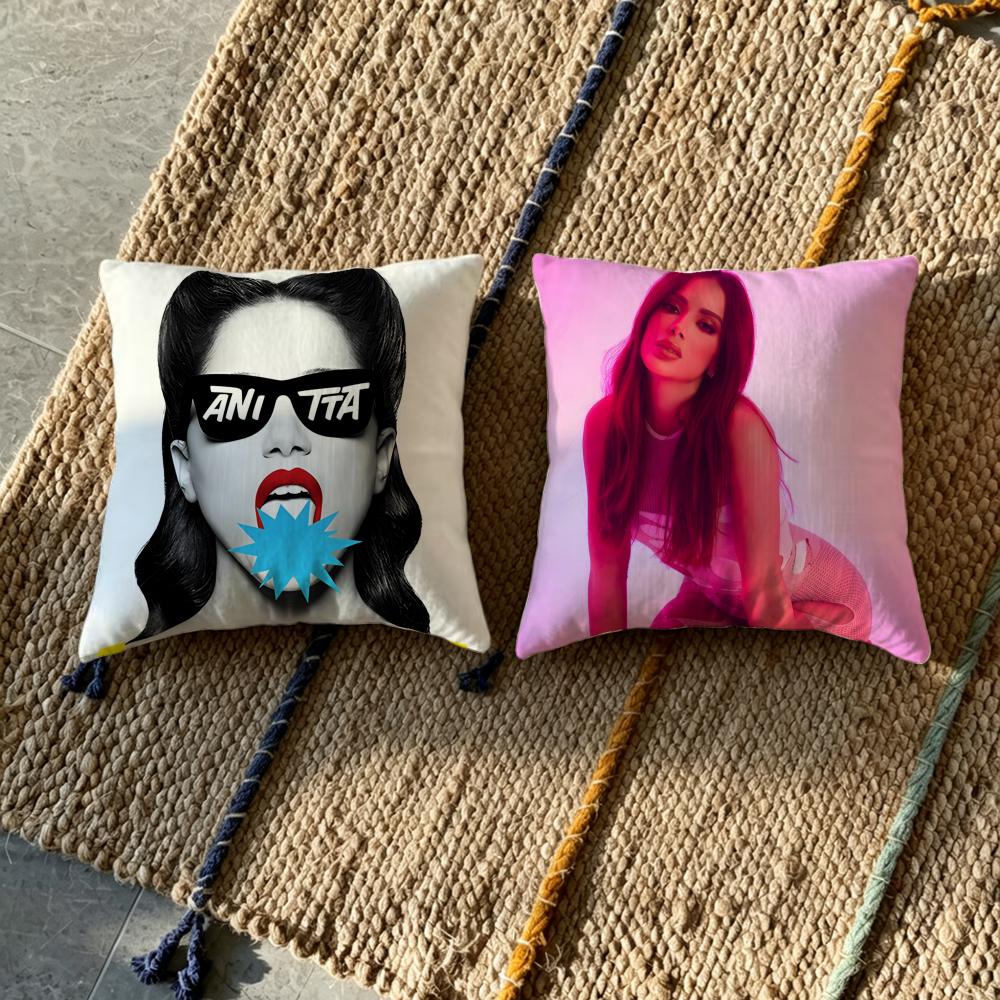 A-Anitta Cushion Cover Fabric Soft Furnishing,Pillowcase, Cushion Cover, Sofa Pillow, Home Decoration