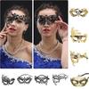 Metallische Maskenballmaske Für Partys Und Halloween Sinnliches Und Exquisites Design