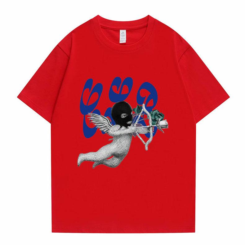 T-shirt con Stampa Album Certified Lover Boy Fantastica Hip Hop Rapper Drake Magliette per Ragazzi Top Unisex Moda Donna Casual T-shirt a Maniche Corte