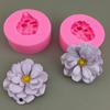 Flower Candle Silicones Molds for Handmade Candle Soap Flower Shape Fondant Silicones Molds for Chocolate Candy Baking