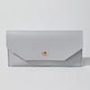 Envelope Wallet Pu Leather Cash Envelope Wallet Classic  Women'S Wallet Ferrule Name Card Holder Gif