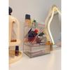 Cosmetic Organizer Drawer Transparent Storage Box Stationery Rack Pen Holder Desktop Desk Supplies Storage Organizer Office Use