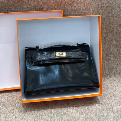 2025 Nouveau Sac Mini BOX Seconde Génération en Cuir de Vachette Texture Cuir Sac à Main Bandoulière Français pour Femme