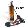 12V Aluminum Alloy Shell 0.3m³/h Delivery Pump Automatic Pump Portable DC Submersible Electric Pump Automotive Electric Fuel Pum