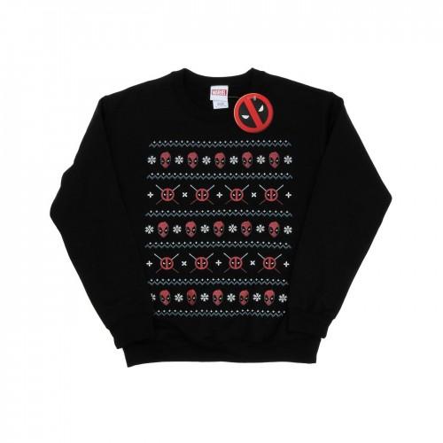 Marvel Womens/Ladies Deadpool Christmas Sweatshirt