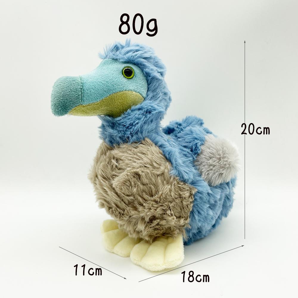 TreasuringU Neue Dodo Plüschtiere Niedliche Tiervögel Stofftier Dodo Plüschtier Kinderspielzeug Geburtstagsgeschenke gray