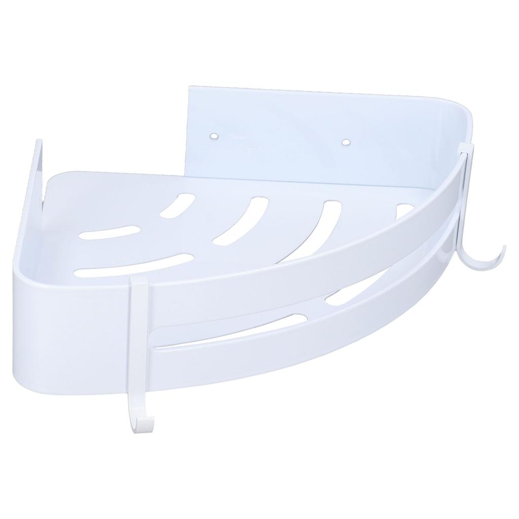 Shower Corner Organizer Aluminium Alloy Durable Rustproof Widely Used Easy Installation Corner