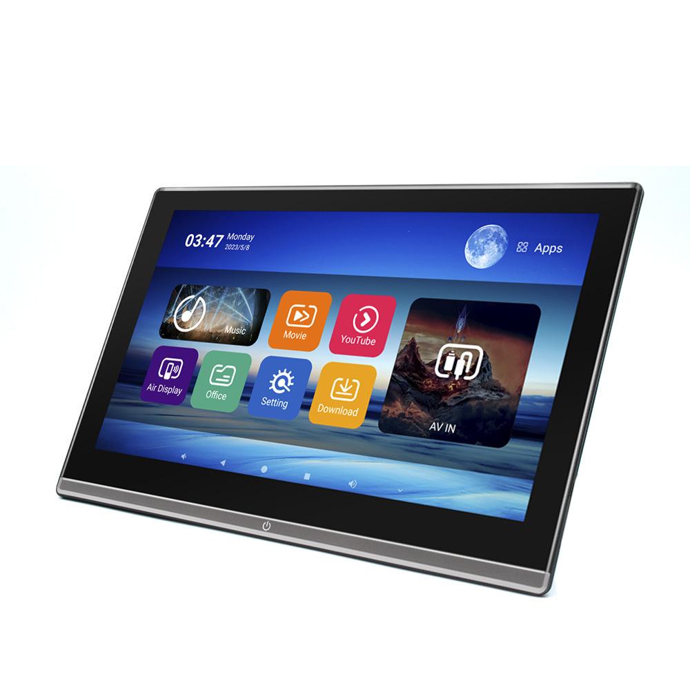 11.6-inch Headrest-mounted Display, In-car HD Android Multimedia System, Rear-seat Entertainment System.