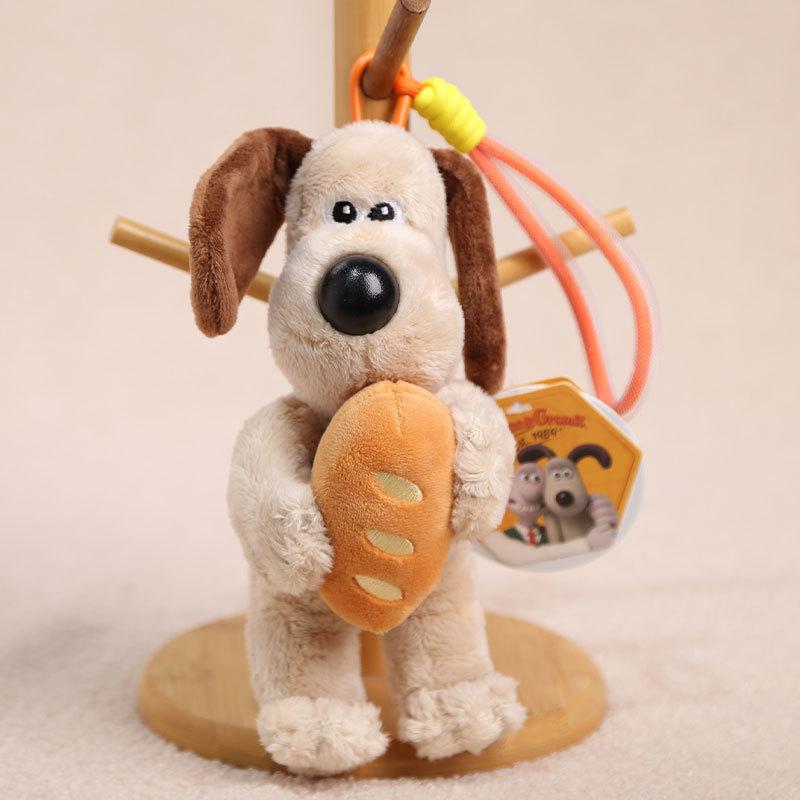 Wallace Gromit Plush Keychain With Pp Cotton Filling For Girls And Boys Gift