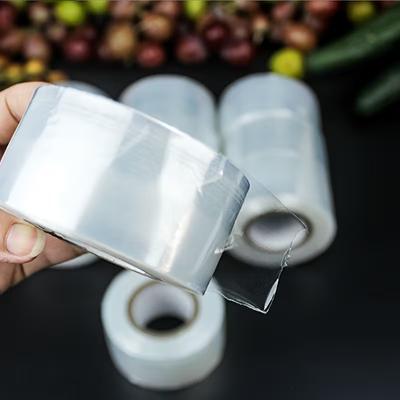 Stretch Wrap Film Self Adhesive Transparent Heavy DutyStretchable for Bundling SealingContainers MovingProtection Plant Grafting