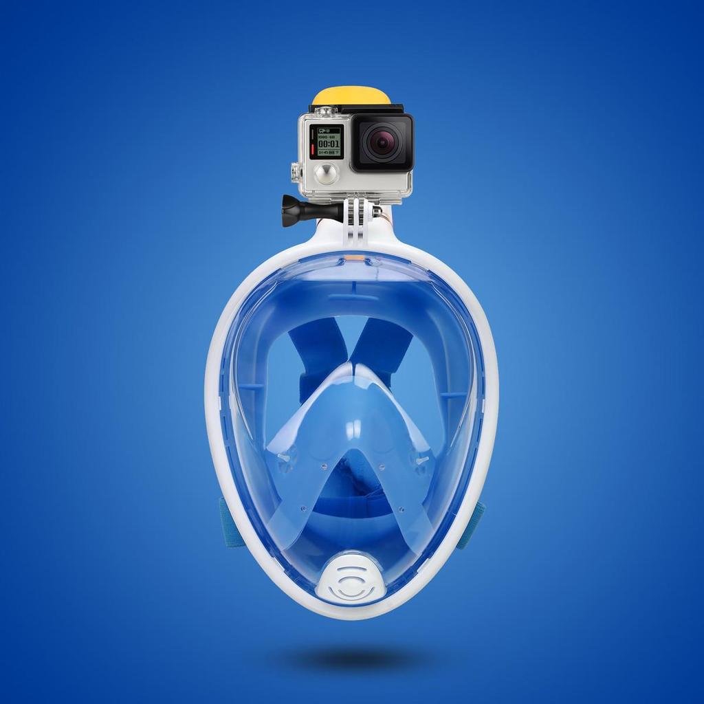 First Gen Anti-Fog Silicone Diving Mask for Adults & Kids - Full Dry Snorkeling & Swimming Equipment