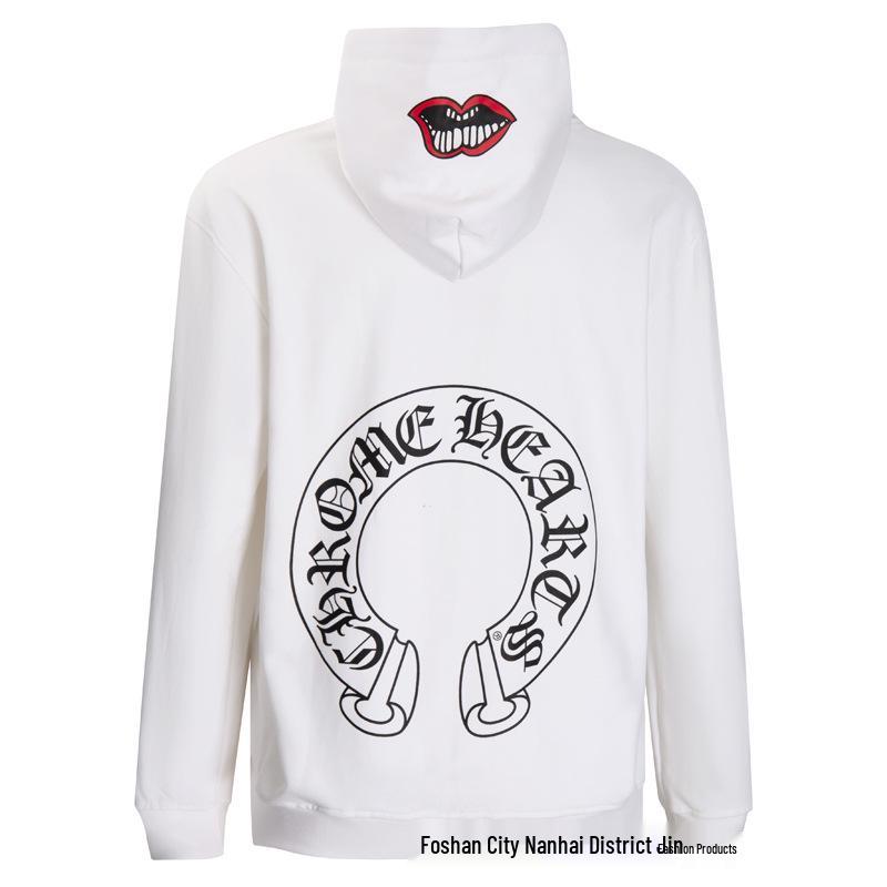 New Chrome Hearts Sanskrit Cross Cropped Hoodie