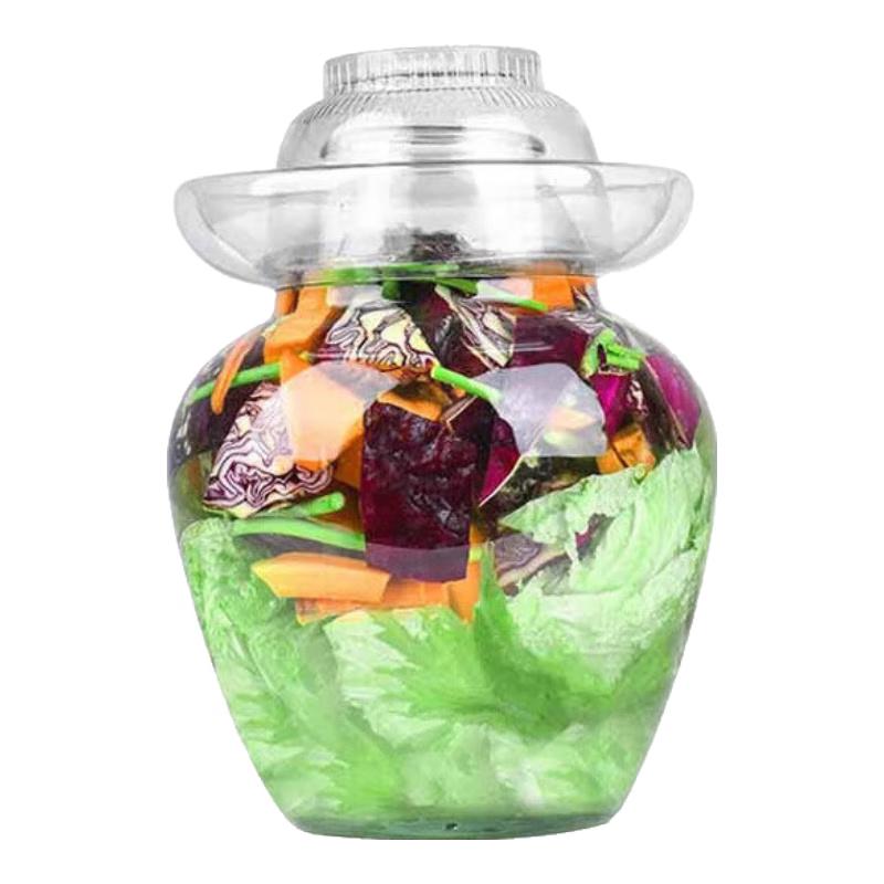 Glas-Einmachglas & Kimchi-Gefäß mit dicht schließendem Deckel