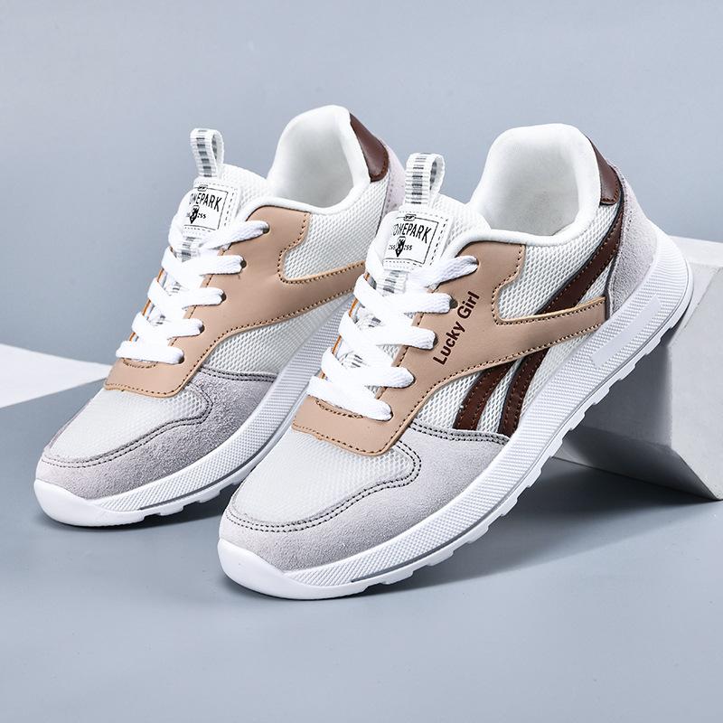 2025 Spring and Autumn Women's Trend New Student Running Sneakers Street Shooting Little White Shoes Couple Shoes