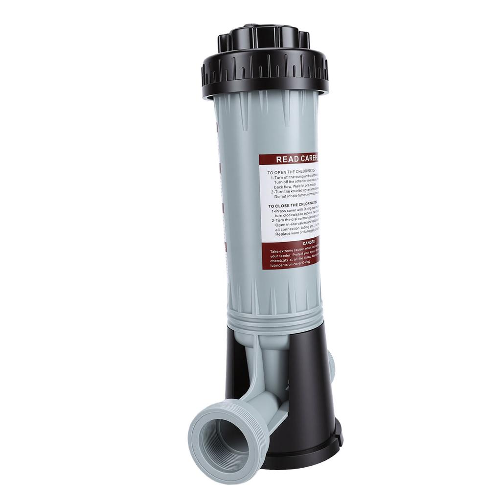 Automatic Cl Feeder Plastic In Line Automatic Pool Chlorinator Dispenser for Indoor Outdoor Swimming Pool Hot Tub