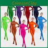 Comfortable Milk Silk Full Bodysuit Zentai Costume For Dancers In Stylish Colors