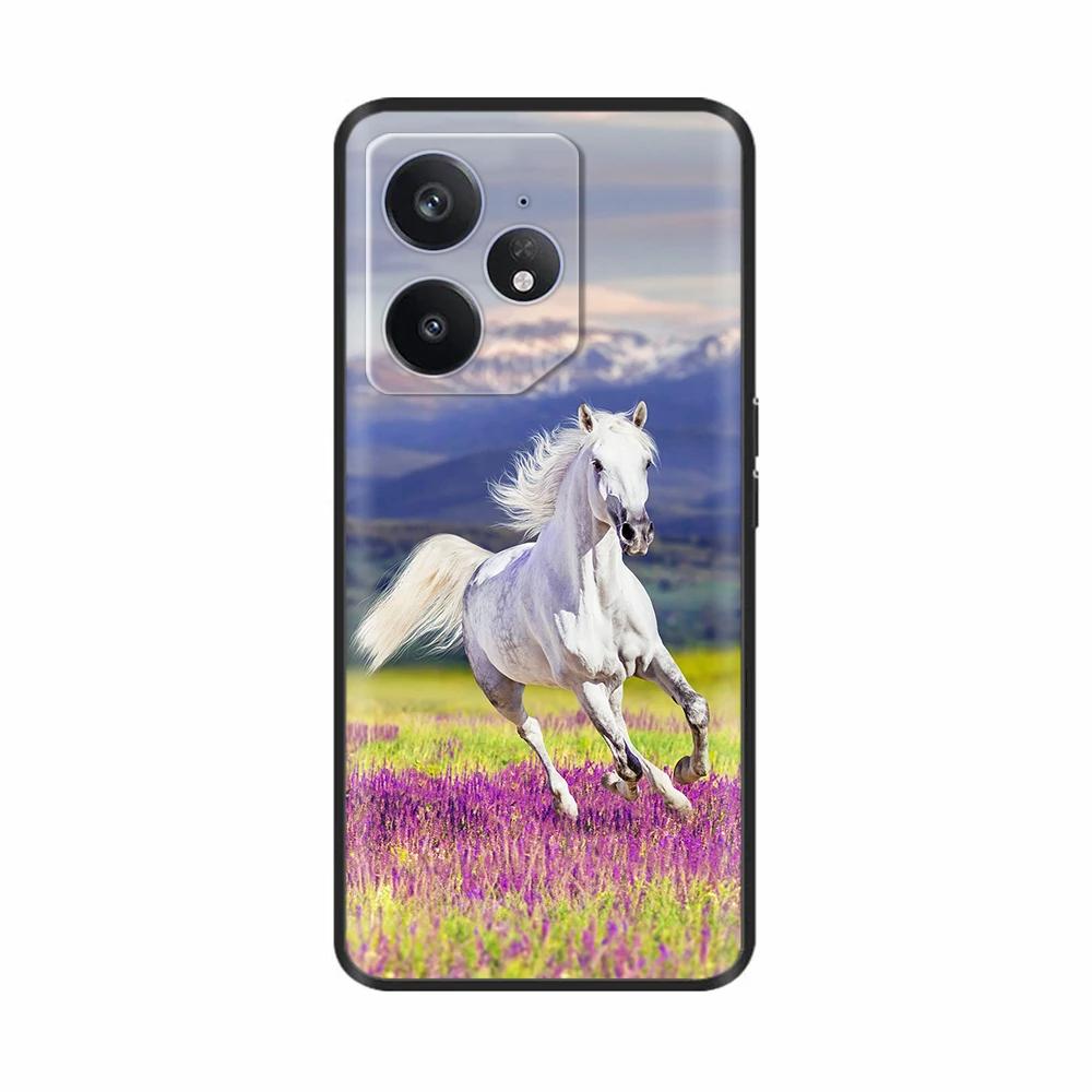 Für Realme Neo 7 Hülle Blume Vogel Weiches Silikon TPU Handyhülle Funda Für Realme Neo7 Abdeckung Realmi Neo 7 Hülle Handy Tasche Schalen