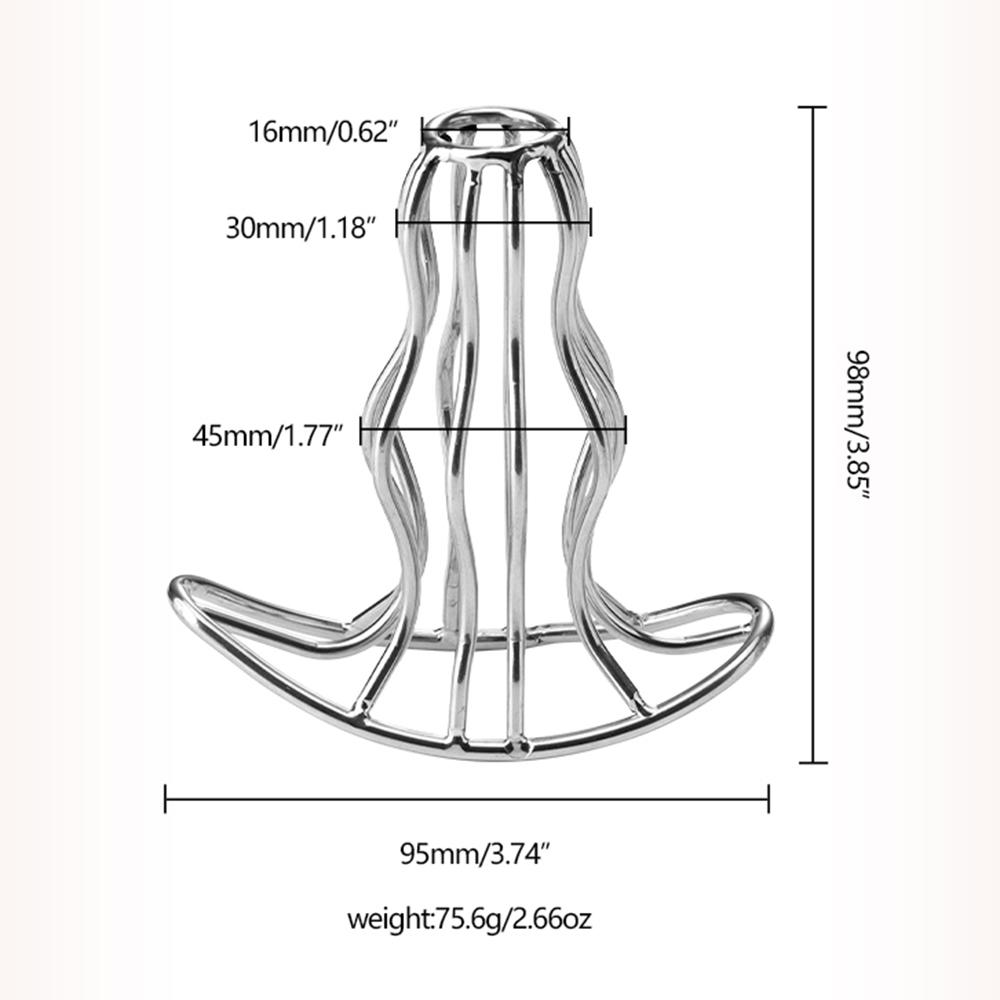 Hollow Anal Plug Stainless Steel Butt Plug For Women Men Anus Shower Vagina Spreader Sex Toys Metal Dildo Big
