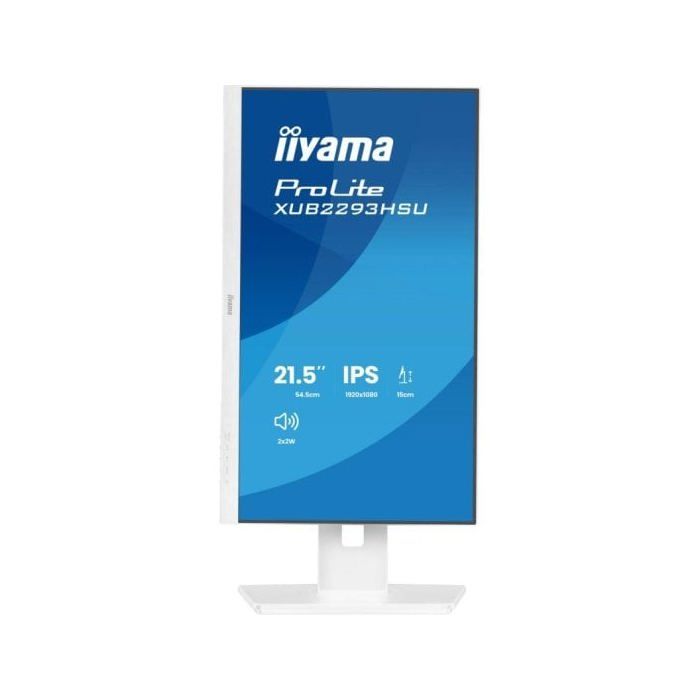 Écran PC Iiyama XUB2293HSU-W7 Full HD blanc