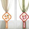 6-style Lucky New Year Pendant Hangable New Year Tags  New Year's Day