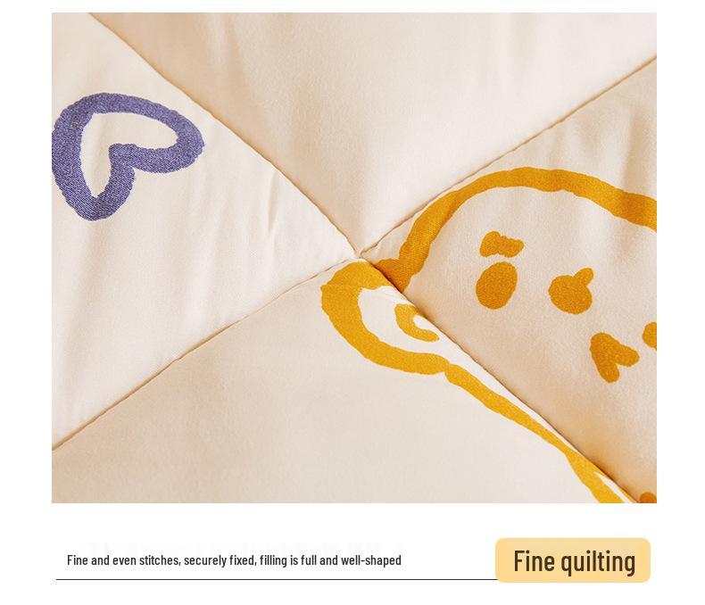 Class A Xinjiang Cotton Tatami Mattress Pad - Soft Quilt for Home & Dorm, Single or Double Bed