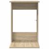 Side Table Sonoma Oak 40 x 38 x 62.5 cm Engineered Wood
