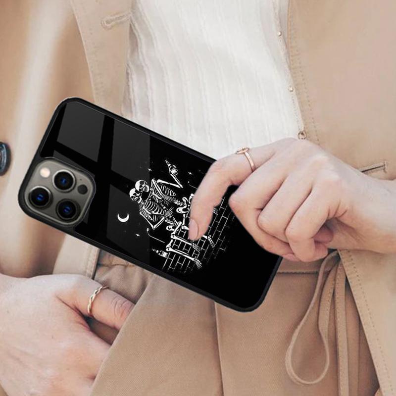 Skull Skeleton Magnetic Phone Case For APPLE iPhone 17 Air 16 14 13 12 Pro Max 15 Plus Wireless Charge With MagSafe Cover