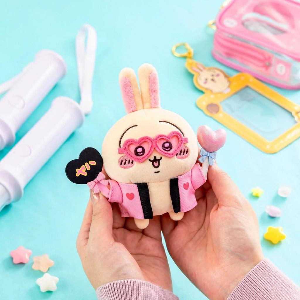 Chiikawa Otaku Activity Rabbit Mascot Plush Toy (Penlight)