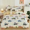 Soft 100% Cotton Duvet Cover Sets Cartoon Kids Durable Single Bed Duvet Cover and Pillowcases Set for Adults