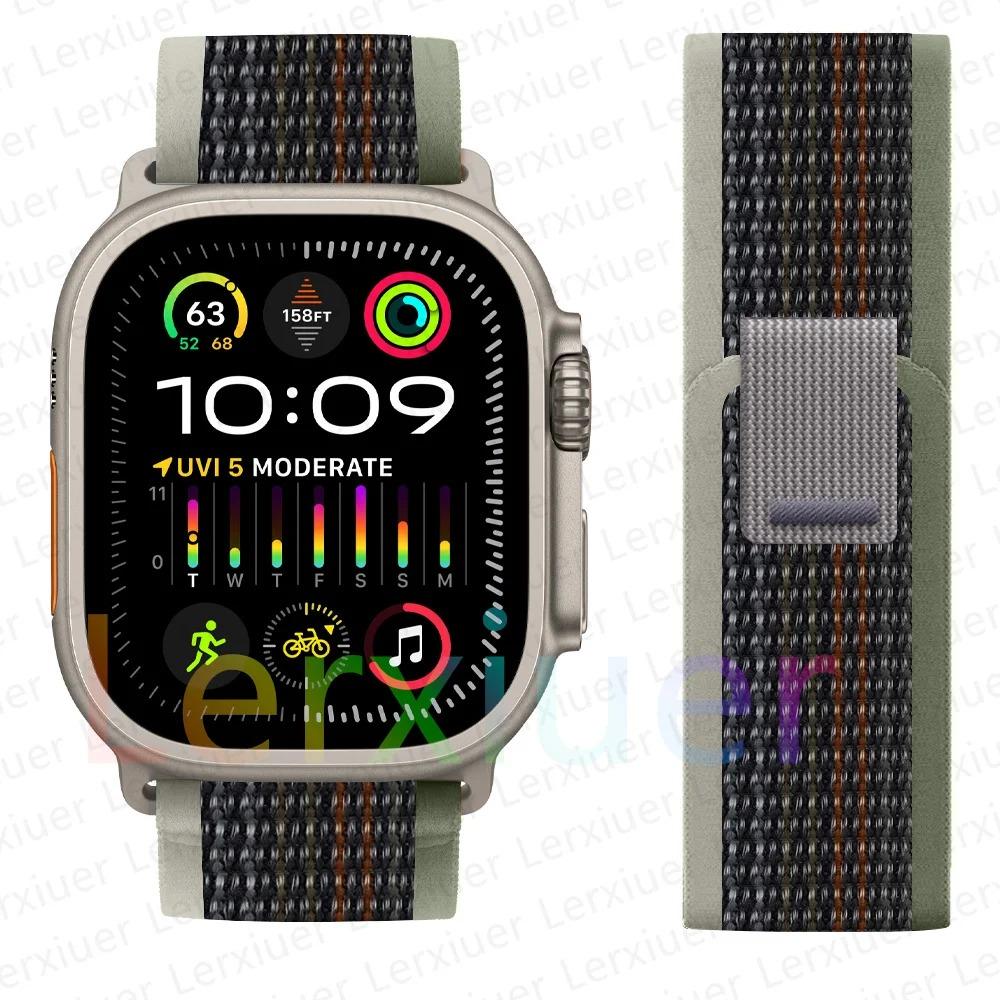 Armbänder für Apple Watch ultra2 Band 49mm 46mm 42mm 44mm 40mm 45mm 41mm Trail-Loop-Armband correa iwatch Serie se 3 7 8 9 10 11