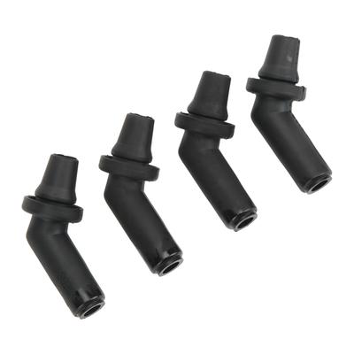 4pcs Sunroof Drain Tube Connector EEH500100 Rubber Black Replacement for Range Rover Sport LR3 LR4