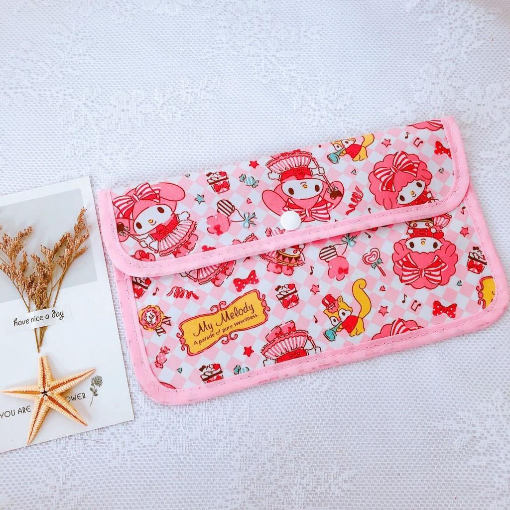 Hello Kitty Crayon Shin Chan Cartoon Portable Case With Multi Purpose Storage For Students And Kids