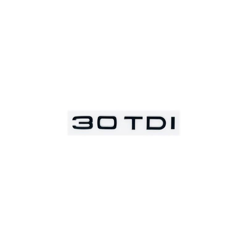3D ABS Buchstaben 2.0TDI 2.5TDI 3.0TDI 35TDI 40TDI 45TDI 50TDI Emblem für Audi A1 A3 A4 A5 A6 A7 A8 Q2 Q3 Q5 Q7 Auto Kofferraum Aufkleber