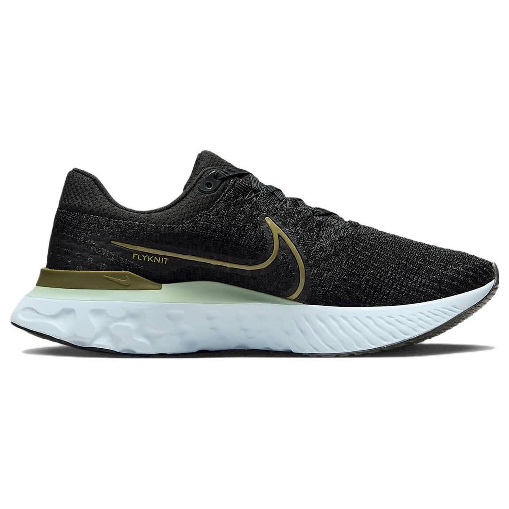 Nike React Infinity Run Flyknit 3 Night Forest Enamel Green Men Sneakers Black Glacier-Blue Pilgrim DH5392-300
