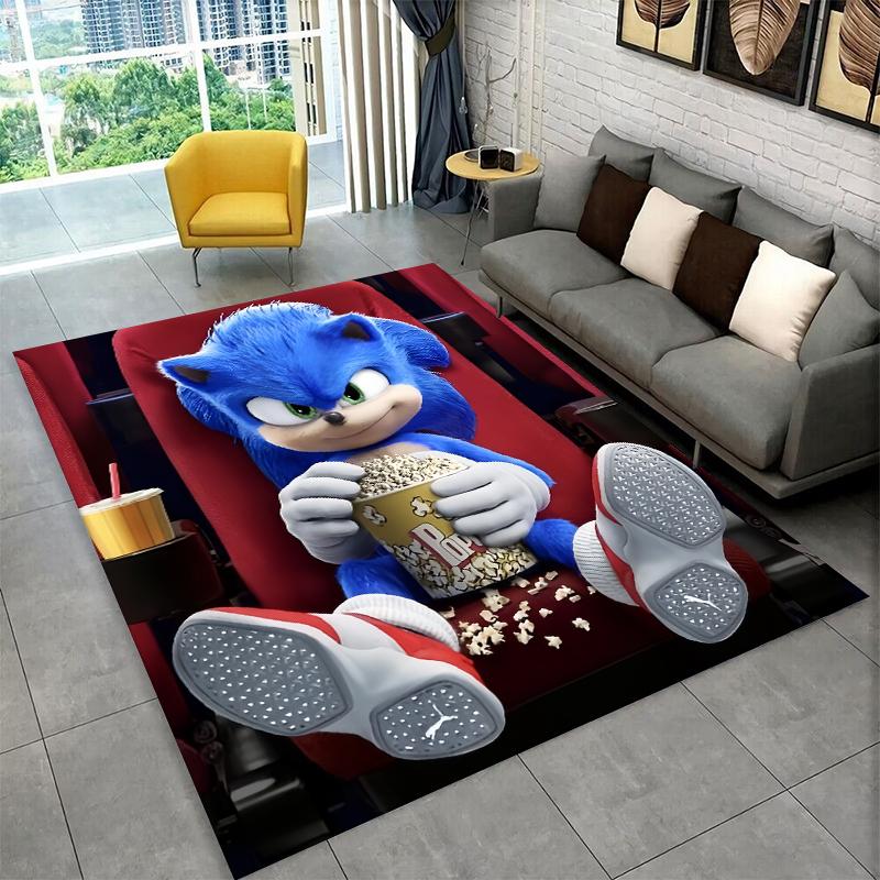 

Classic S-Sonic Cartoon Game Carpet Rug for Playroom Bedroom Living Room Sofa Home Decor,kid Area Rug Non-slip Floor Mat Gift 40x60cm