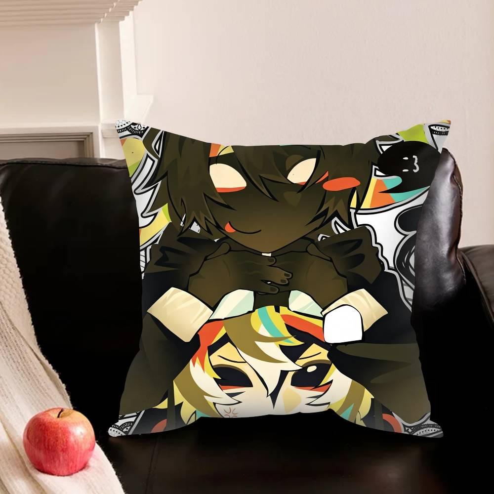 P-Parrotx2S Pillowcase Living Room Sofa Cushion Cover Bedroom Room Bed Pillow Cover Home Decoration