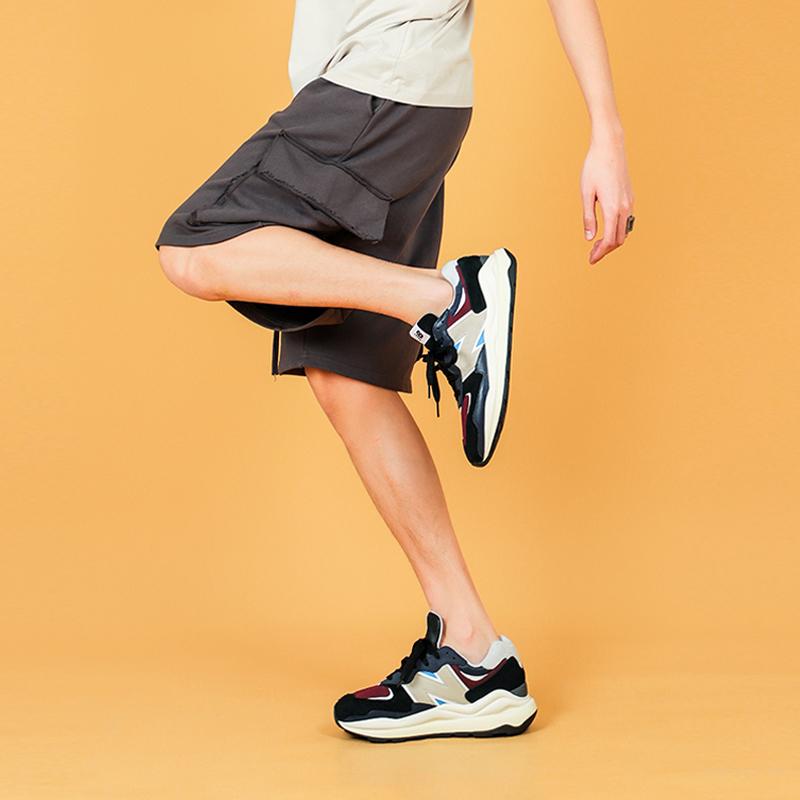 New Balance 57/40 Navy Burgundy Unisex Sneakers Red M5740TB