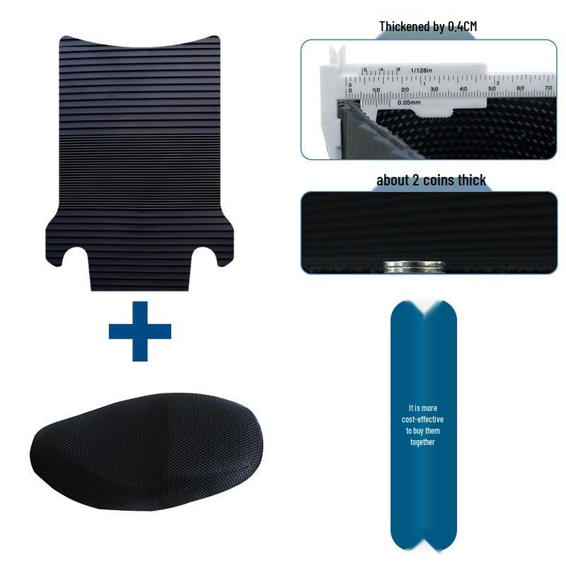 Durable Waterproof Non-Slip Rubber Foot Mats for Yadea Mofang Electric Vehicles